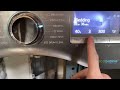 Samsung WW8000 All Programs And Options Final Video Of The Machine