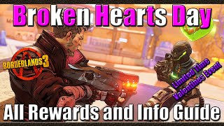Borderlands 3 | Broken Hearts Day | Valentines Day Event | Rewards and Info