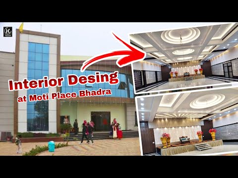 Interior Design at Moti place Bhadra | Gypsum celing | indoor Design | Hotel interior | IK Decors