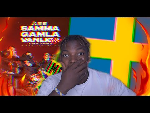 GAL REMIX| REAGERER PÅ | A36 - Samma gamla vanliga (feat. Kamelen & Branco) [Remix] [Official Audio]