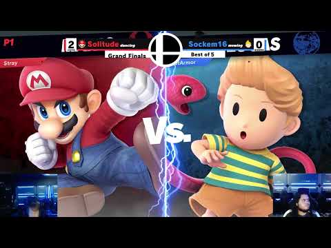 PURE Smash #159 Grand Finals - Stroder (Mario) vs. Sockem16 (Lucas)