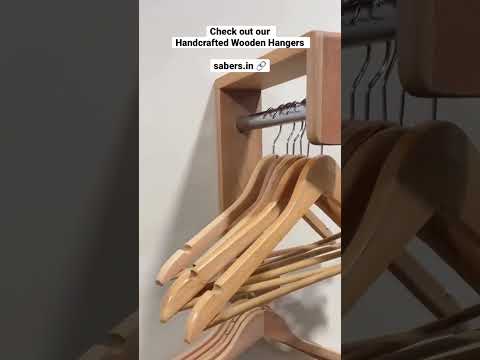 Customized Wooden Hanger at Rs 49/piece, Wooden Hangers in New Delhi