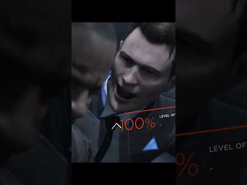 CONNOR but 100% Psycho 💀 # SECRET ENDING #DETROIT BECOME HUMAN