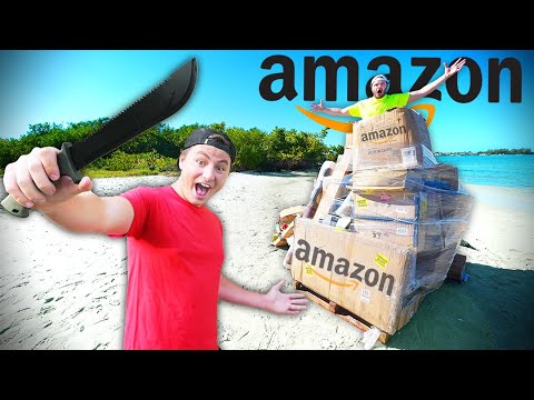 $1,000 Amazon Pallet Survival Fishing Challenge (24 Hours!)
