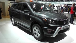 SsangYong Actyon Sports 2015 In detail review walkaround Interior Exterior