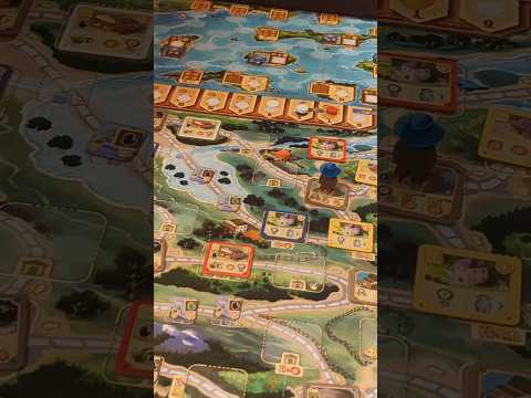 Great Western Trail: New Zealand #boardgamelife #boardgamegeek #boardgame #大西部開拓者 #紐西蘭開拓史