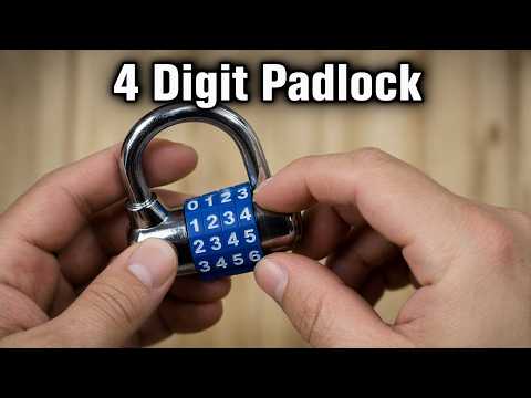 Simple 4 Digit Padlock