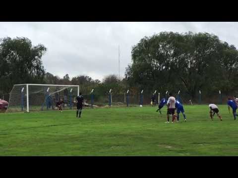JUVENILES CD. Ariel NUÑEZ convierte el gol de la victoria de la 4ta de ITALIANO. 25-5-2017