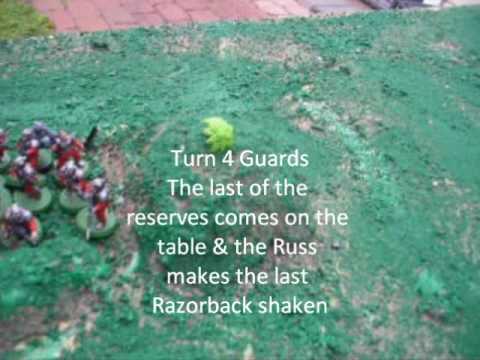 Battle report: Space Marines vs Guards vs Eldar