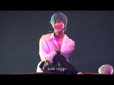 190922 H.O.T. 콘서트 장우혁 아이컨택 손하트 장우혁 Focus 고척스카이돔 4K Fancam