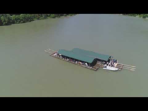 Koroški splavarji na Dravi