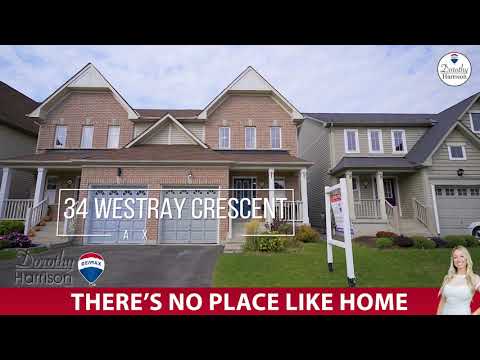 34 Westray Crescent, Ajax Real Estate Sold By Dorothy
