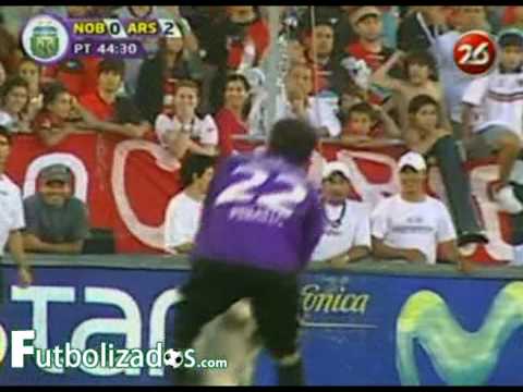 Newell's 1 - Arsenal 2. Torneo Apertura 2009.