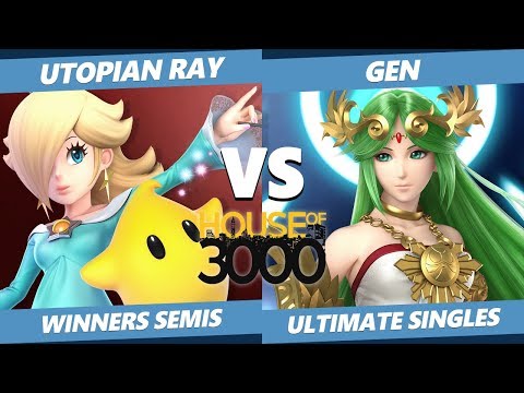 Xeno 203 Winners Semis - Utopian Ray (Rosalina) Vs. Gen (Palutena) Smash Ultimate - SSBU