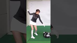 #可愛いくてごめん  鷲見アナ❣️のゴルフレッスンの巻??