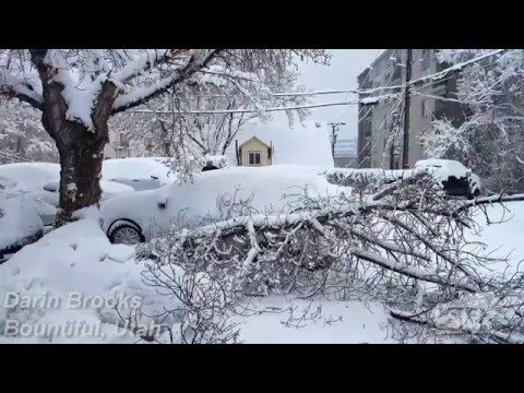 12-14-15  Bountiful, Utah Major Winter Storm