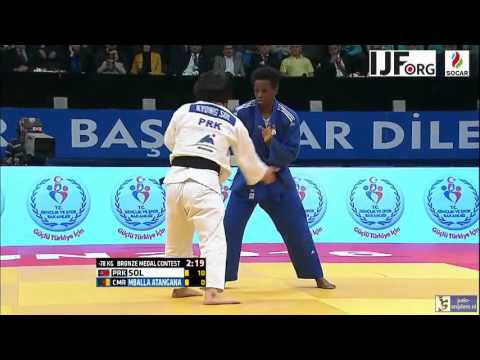 Judo 2016 Grand Prix Samsun: Sol (PRK) - Mballa Atangana (CMR) [-78kg] bronze