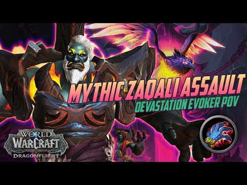 10.1 PTR - Mythic Assault of the Zaqali Raid Testing | Evoker DPS | Aberrus, the Shadowed Crucible