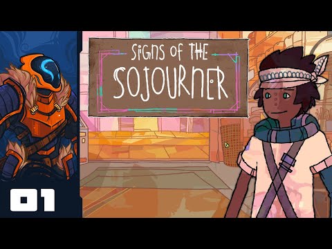 Desert Trekking Deckbuilder In A Dying World - Let's Play Signs of the Sojourner - Gameplay Part 1