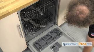 How to: GE Dishwasher Lower Dishrack Assembly WD28X26099