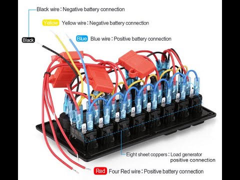 Marine Switch Panel Wiring (Part 3)