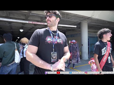 HasanAbi July 1, 2023 – ANIME EXPO 2023 IRL, with Ludwig, Karl Jacobs & CDawgVA