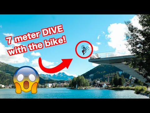 7 Meter BACKFLIP DIVE with the Bike! *scary* | VLOG 123