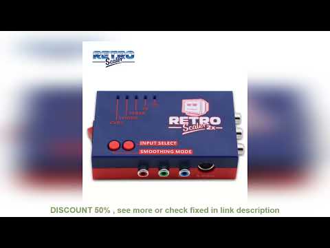 RetroScaler2x AV to HDMI-compatible Converter and