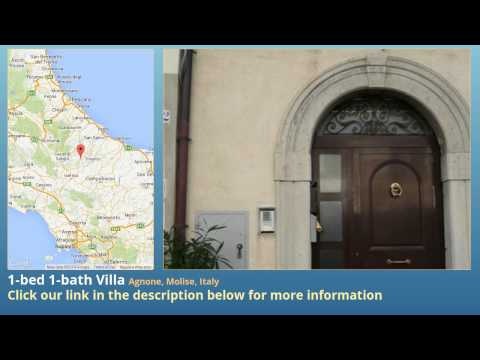 1-bed 1-bath Villa for Sale in Agnone, Molise, Italy on italianlife.today