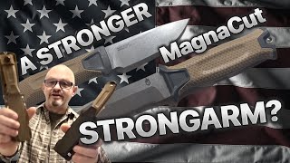 Iconic Gerber USA knife got a major upgrade: MagnaCut steel. Is new Strongarm fixed blade any good?