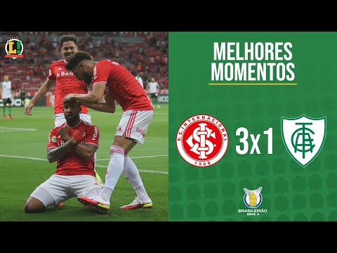 INTERNACIONAL 3 X 1 AMÉRICA-MG - SÉRIE A - MELHORES MOMENTOS - 26ª RODADA