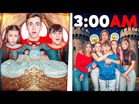 PASAMOS UNA NOCHE EN EL CASTILLO…*no creeras lo que pasa!*