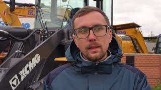 Фронтальный погрузчик XCMG LW330RU — видеообзор