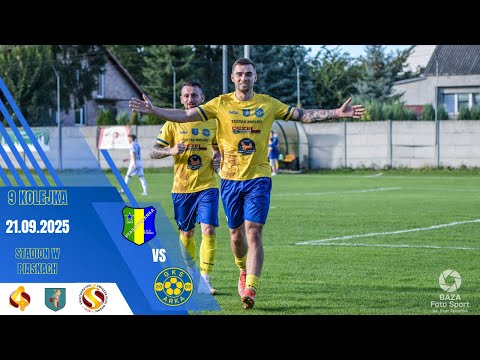 #KOLEJKA 9: PIASKOWIANKA PIASKI 1 - 4 GMINNY KLUB SPORTOWY ARKA PAWŁÓW