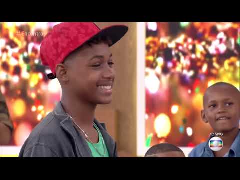 Encontro com Fátima Bernardes  Meninos apaixonados por samba Cantando Beija Flor 2018 09.02.18