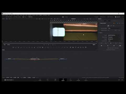Stabilizing scanned analog film using the "Planar Tracker" in Resolves Fusion Tab