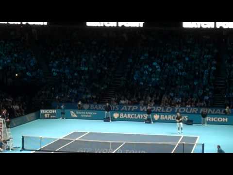 Roger Federer Match point v Andy Murray