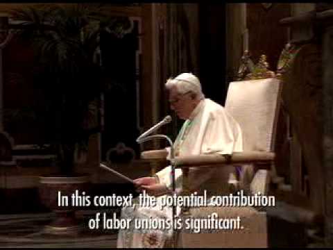 Click to Watch the Catholic Social Doctrine: Unions and the Common Good video