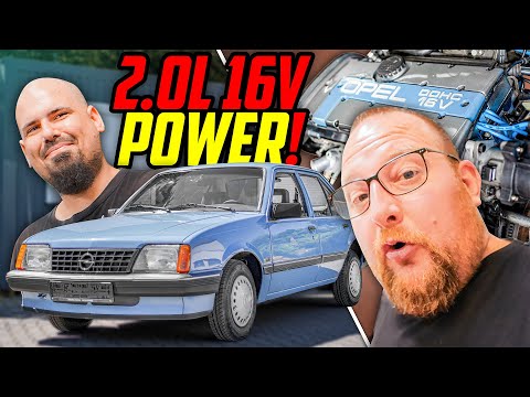 UMBAU von 1.6 auf 2.0 16V! - Opel Ascona C - Mehr LEISTUNG für RALF!