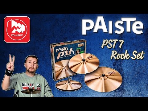 Комплект тарелок PAISTE PST 7 Rock Set