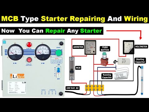 Auto Transformer Starter Power Wiring Connection Explained TheElectricalGuy