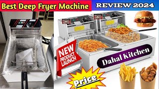 Deep Fryer Machine Price | Commercial Deep Fryer - live Demo For Home & Restaurant Electric and Gas