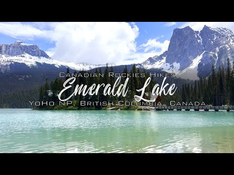 Emerald Lake Hike in the Canadian Rockies of YoHo National Park - 4K