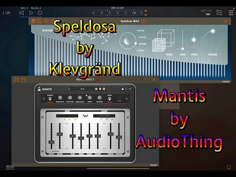 Speldosa - Wintergaten Music Box & Mantis BBD Delay - Two New Apps - Walkthrough & Demo for the iPad