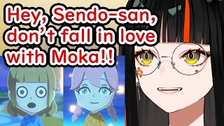 Choya Hanabi Gets Jealous Of The Love Drama Between Sendo Yuuhi And Moka In Tomodachi Life【VSPO!】