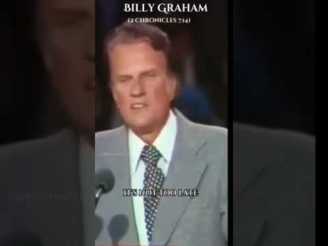 2 Chronicles 7:14  Billy Graham's Sermon