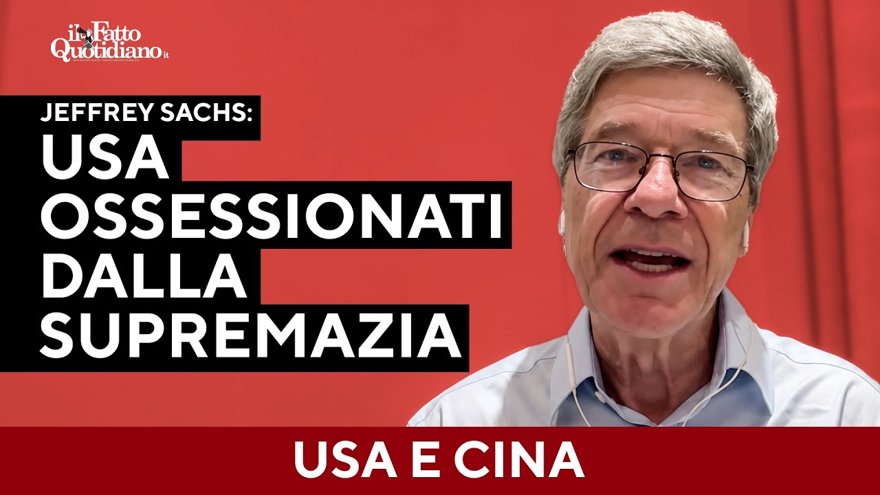 Jeffrey Sachs contro Washington: “La Cina non è un nemico, se non per i pazzi al governo USA”