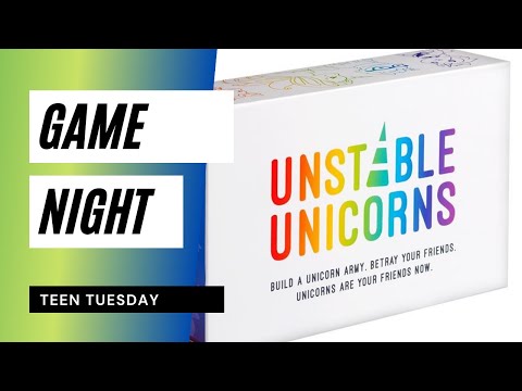 Game Night: Unstable Unicorns