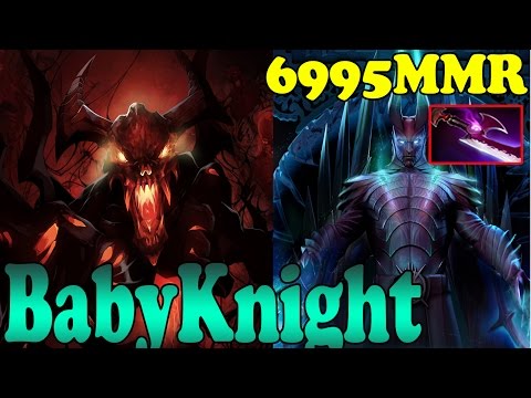 Dota 2 - Babyknight 6995 MMR Plays Shadow Fiend And Terrorblade - Ranked Match Gameplay!