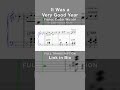 It Was a Very Good Year (Eddie Harris Ver.) - Cedar Walton | Piano Transcription